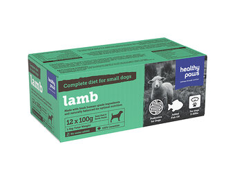 Healthy Paws Dog Complete Dinner Lamb 2.6lb