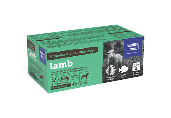 Healthy Paws Dog Complete Dinner Lamb 2.6lb