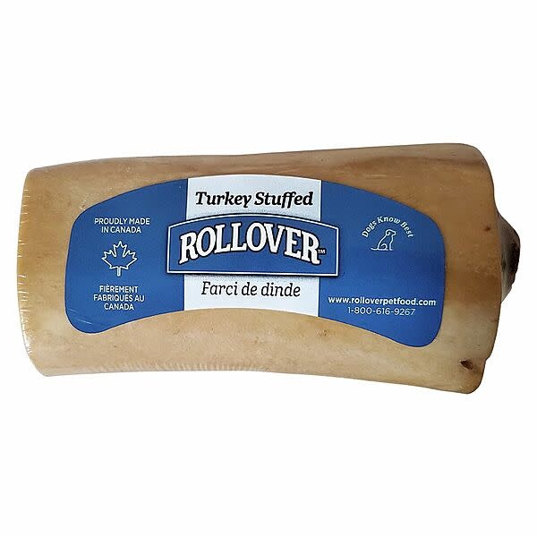 Rollover Turkey Stuffed Bone Small