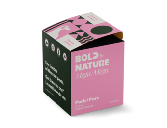 Bold by Nature Dog Mega Pork Patties 4lb