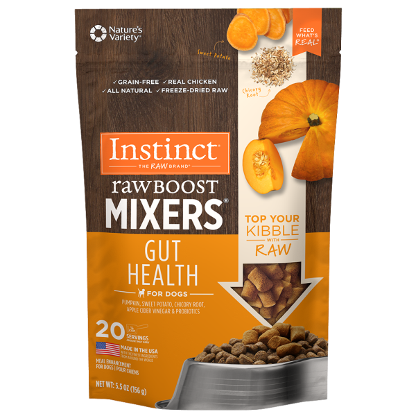 Instinct Dog Raw Boost FD Mixers Gut Health 5.5oz