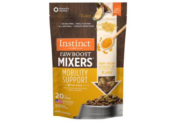 Instinct Dog Raw Boost FD Mixers Mobility Support 5.5oz