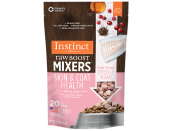 Instinct Dog Raw Boost FD Mixers Skin & Coat 5.5oz