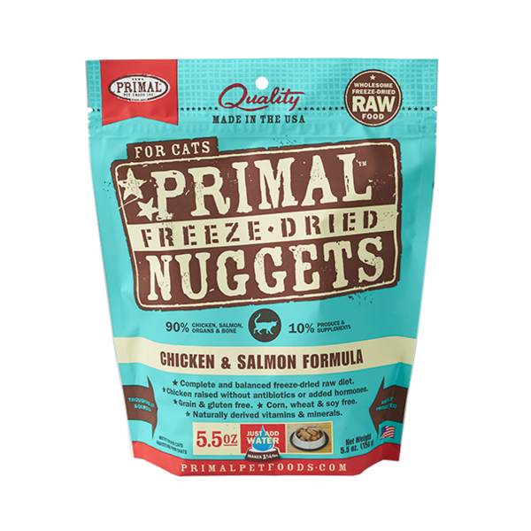 Primal Cat Freeze Dried Chicken Salmon 5.5 oz