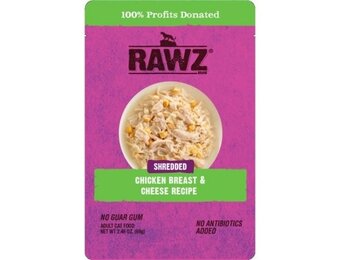 RAWZ  Shredded Chicken & Cheese Pouch 69g