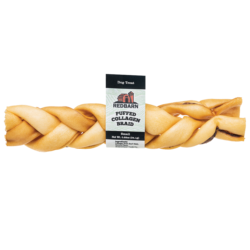 REDBARN Puffed Collagen Braid 6"