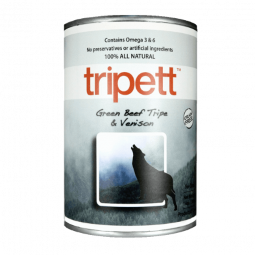 Tripett Green Beef Tripe Venison Dog 396 g