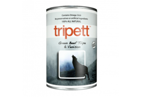 Tripett Green Beef Tripe & Venison Dog 396 g