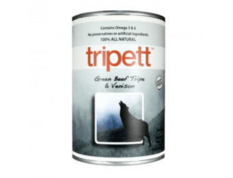 Tripett Green Beef Tripe & Venison Dog 396 g
