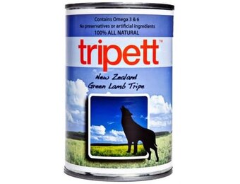 Tripett Green Lamb Tripe Dog 369g