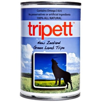 Tripett Green Lamb Tripe Dog 369g
