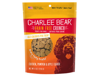 Charlee Bear GF Chicken, Pumpkin & Apple Dog 8 oz