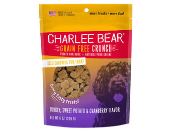 Charlee Bear GF Turkey, Sweet Potato & Cranberry Dog 8 oz