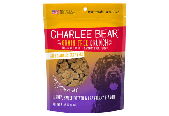 Charlee Bear GF Turkey, Sweet Potato & Cranberry Dog 8 oz