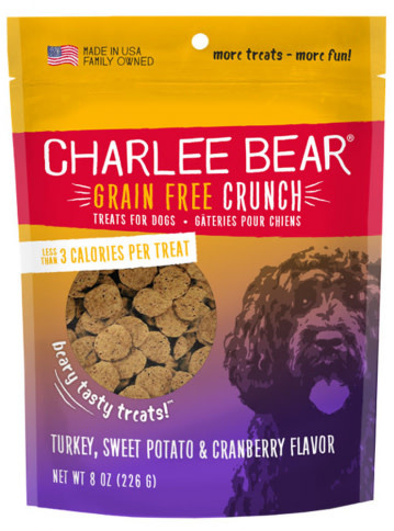 Charlee Bear GF Turkey, Sweet Potato & Cranberry Dog 8 oz