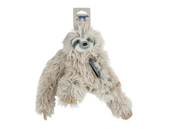 Tall Tails Rope Body Sloth Squeaker Toy