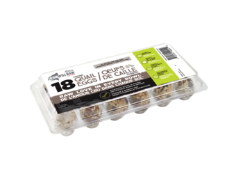 Iron Will Raw Quail Eggs 18 ct