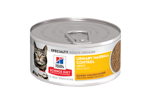 Science Diet Cat Adult Urinary & Hairball Control Chicken Entrée 5.5oz