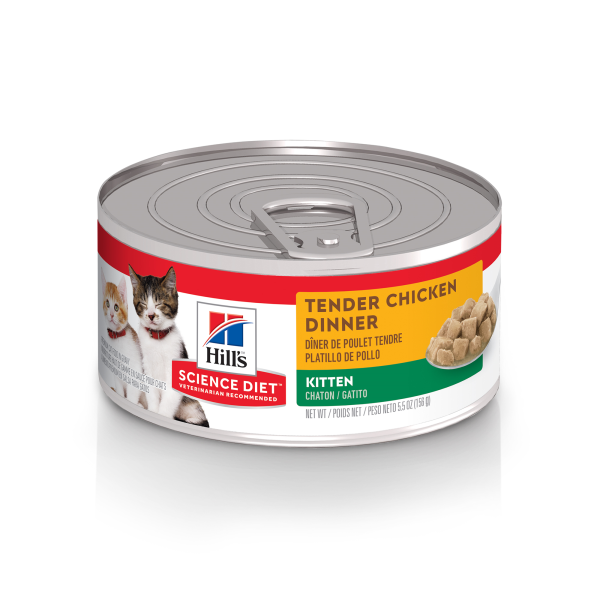 Science Diet Kitten Tender Chicken Dinner 5.5oz