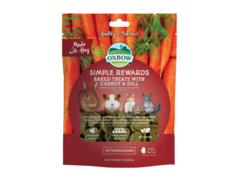 OXBOW Baked Treat Carrot & Dill 85g