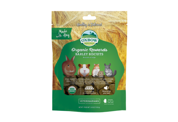 OXBOW Organic Barley Biscuits 2.65oz
