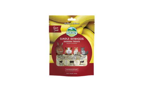 OXBOW Banana Treats 28.4g