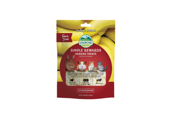 OXBOW Banana Treats 28.4g