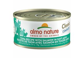 Almo Cat Complete Tuna with Salmon in Soft Aspic 70 g