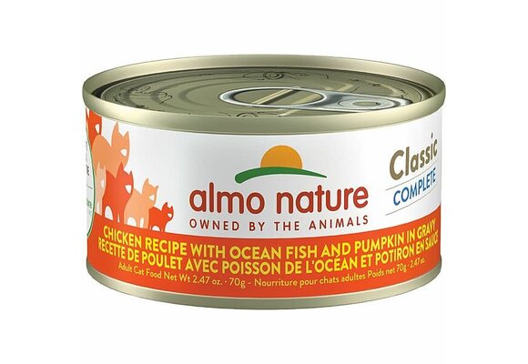 Almo Cat Complete Chicken with Ocean Fish in Gravy 70 g