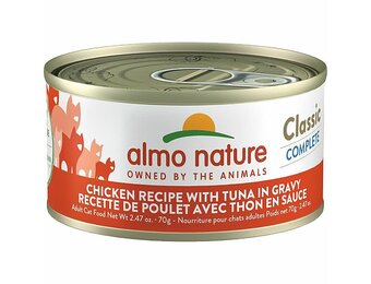 Almo Cat Complete Chicken with Tuna in Gravy 70 g