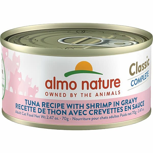 Almo Cat Complete Tuna with Shrimp in Gravy 70 g