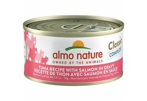 Almo Cat Complete Tuna with Salmon in Gravy 70 g