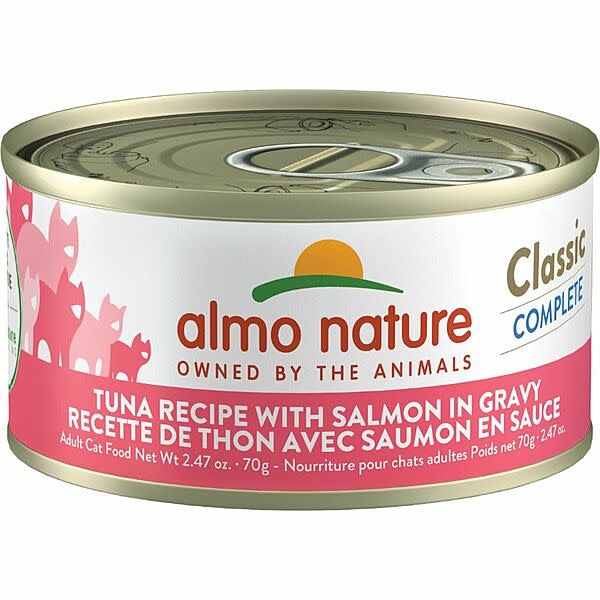 Almo Cat Complete Tuna with Salmon in Gravy 70 g