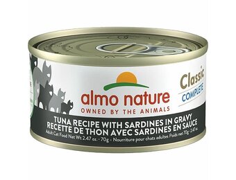 Almo Cat Complete Tuna with Sardines in Gravy 70 g