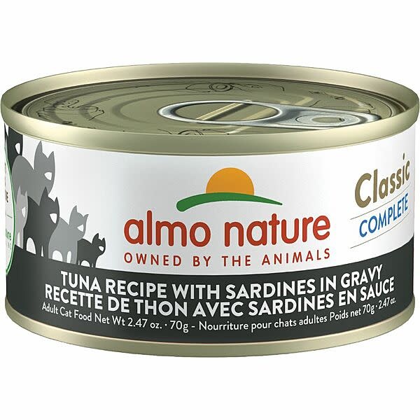 Almo Cat Complete Tuna with Sardines in Gravy 70 g