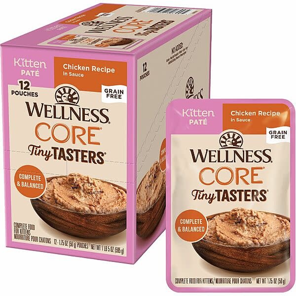 Wellness Kitten Tiny Tasters Chicken Pate 1.75oz