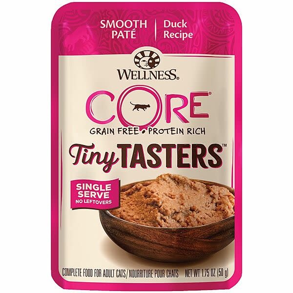 Wellness Cat Tiny Tasters Duck Pate 1.75oz