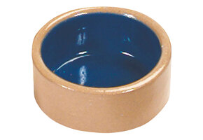 Stoneware Hamster Bowl 3"