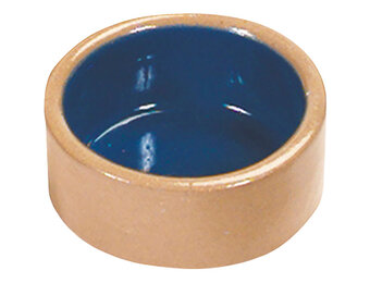 Stoneware Hamster Bowl 3"