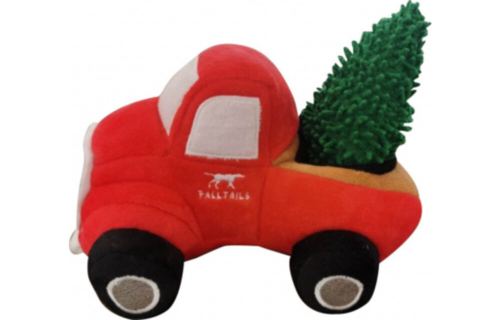 Tall Tails Holiday Red Truck w/Tree 8”