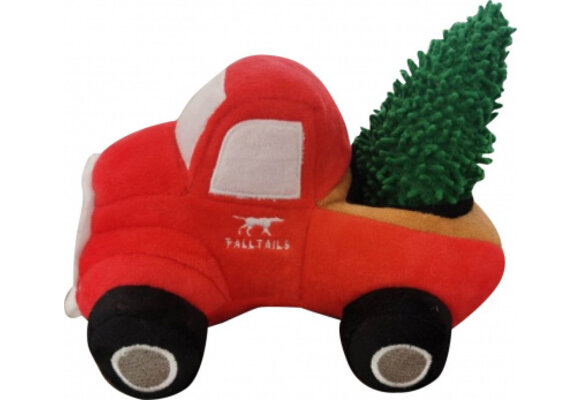 Tall Tails Holiday Red Truck w/Tree 8”