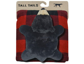 Tall Tails Plaid Blanket & Bear Gift Set 30x40"