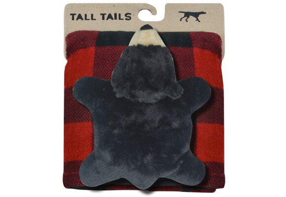 Tall Tails Plaid Blanket & Bear Gift Set 30x40"