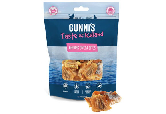 Gunni's Cat Herring Omega Bites 1.5oz