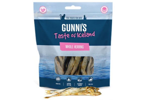 Gunni's Cat Whole Herring 1.5oz