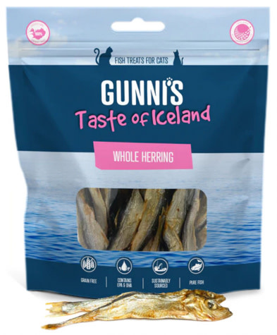 Gunni's Cat Whole Herring 1.5oz