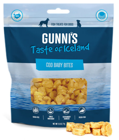Gunni's Cod Baby Bites 2.5oz