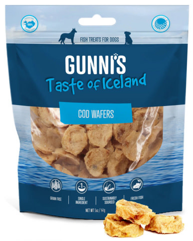 Gunni's Cod Wafers 5oz
