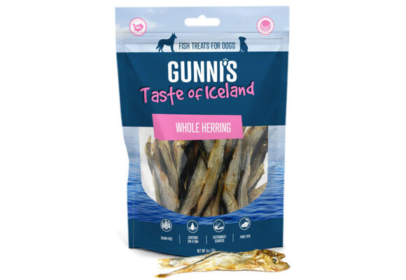 Gunni's Whole Herring 3oz
