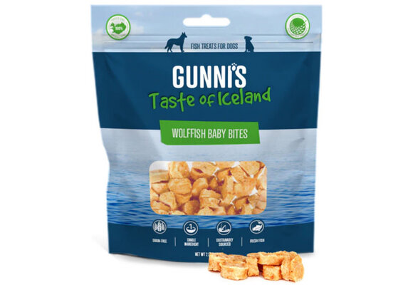 Gunni's Wolffish Baby Bites 2.5oz